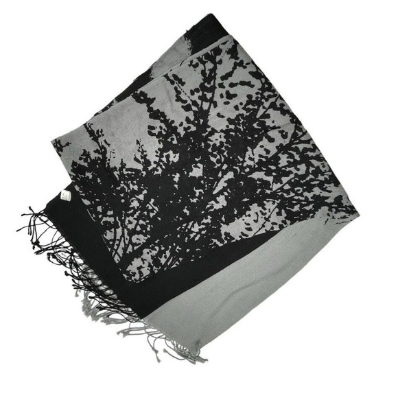 Women Wool Scarf Lady Fringe Shawl Pashmina Style Scarves L’ Orchidee - Picture 3 of 11